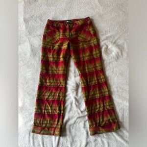 Vintage plaid pants